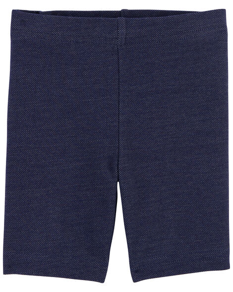 Product image 3 of Toddler Faux Denim Bike Shorts