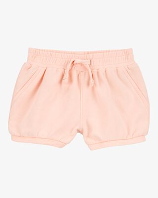 Product image 1 of Baby Pull-On French Terry Shorts - Pink