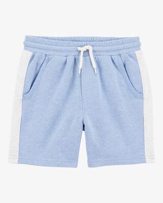 Product image 1 of Kid Pull-On French Terry Shorts - Blue
