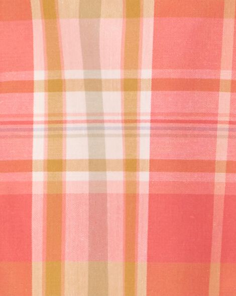  Product image 3 of Baby Plaid Button-Front Bodysuit