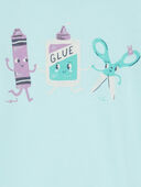 Blue - Toddler Crafty Graphic Tee, Selected
