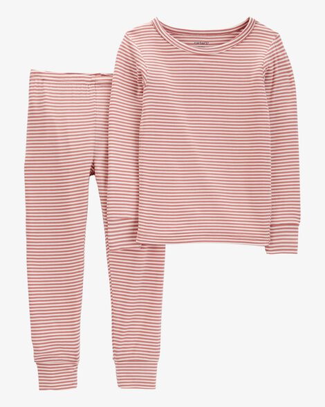  Product image 1 of Baby 2-Piece Striped PurelySoft Pajamas