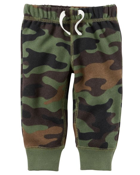 Brushed Fleece Pull-On Pants
