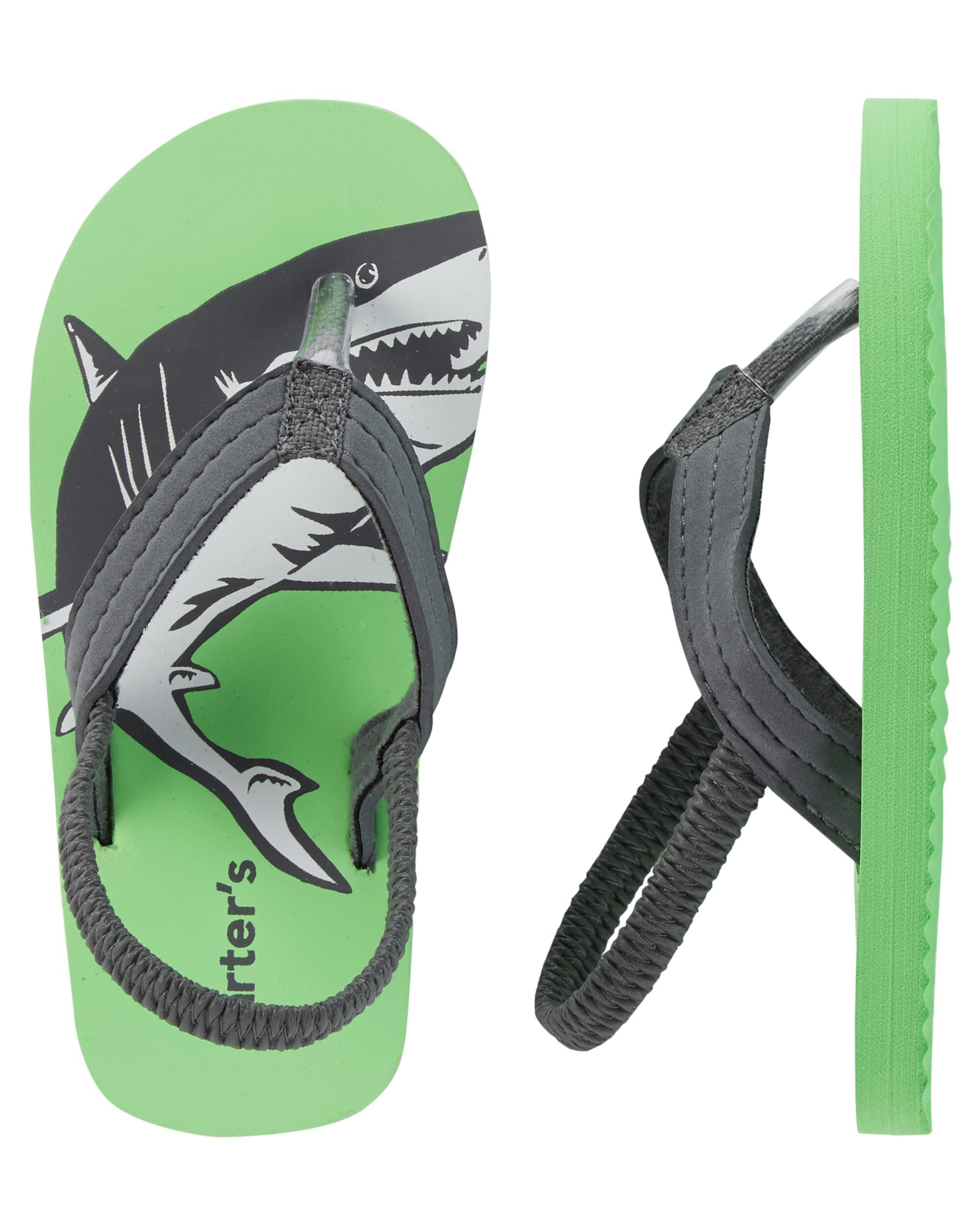 shark flip flops