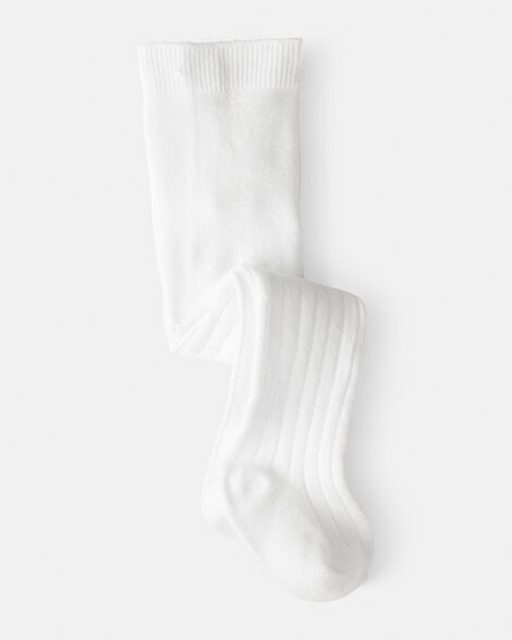 Girls White Tights