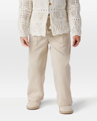Product image 2 of Toddler Pull-On Drawstring Pant - Tan