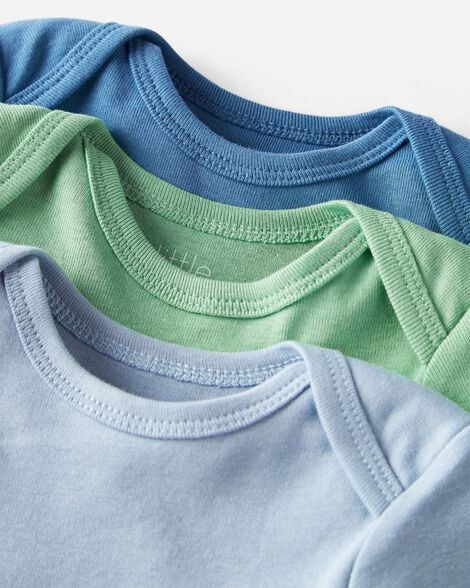 Baby 6-Pack Cotton Rib Bodysuits