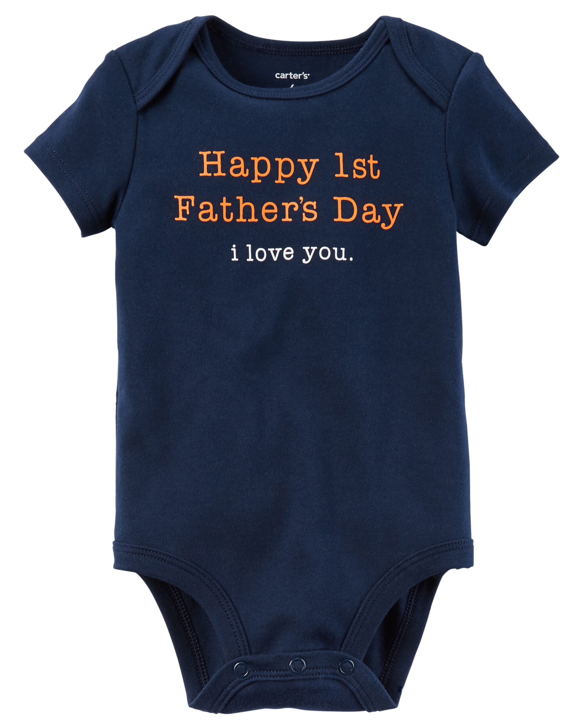 Dad Thanks for The Good Looks Happy Father's Day Baby Bodysuit Gift