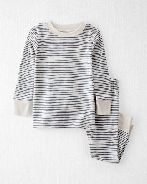  Product image 1 of Baby Organic Cotton Pajamas Set in Stripes
