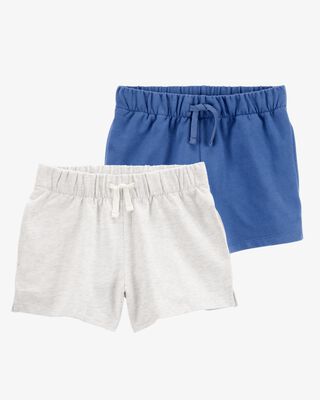Product image 1 of Kid 2-Pack Pull-On French Terry Shorts