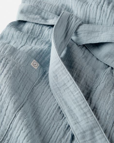 Product image 3 of Adult Organic Cotton Gauze Robe