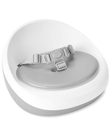 Sleek Seat Booster - Grey/White