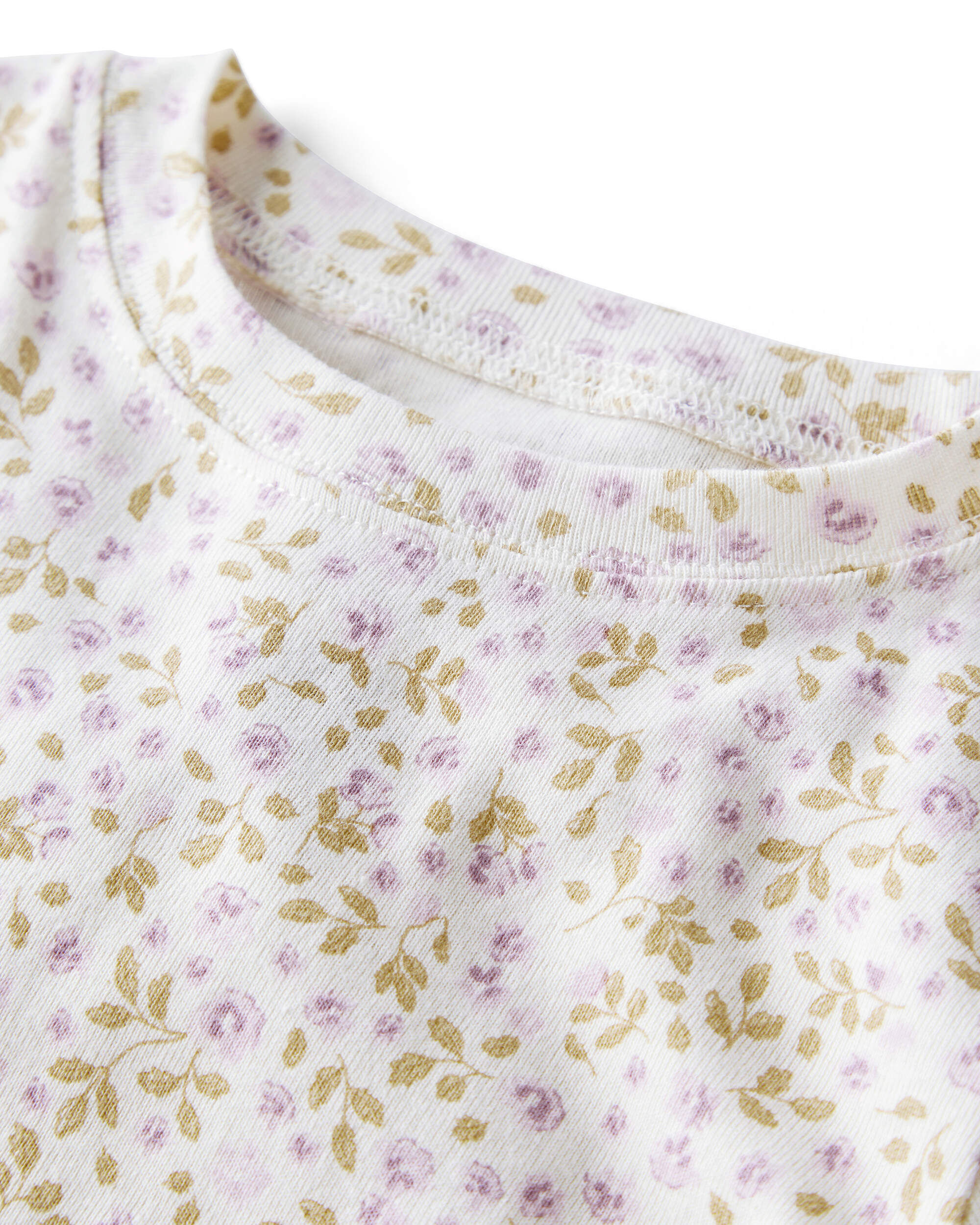 Toddler Organic Cotton  Pajamas Botanic Muse Print