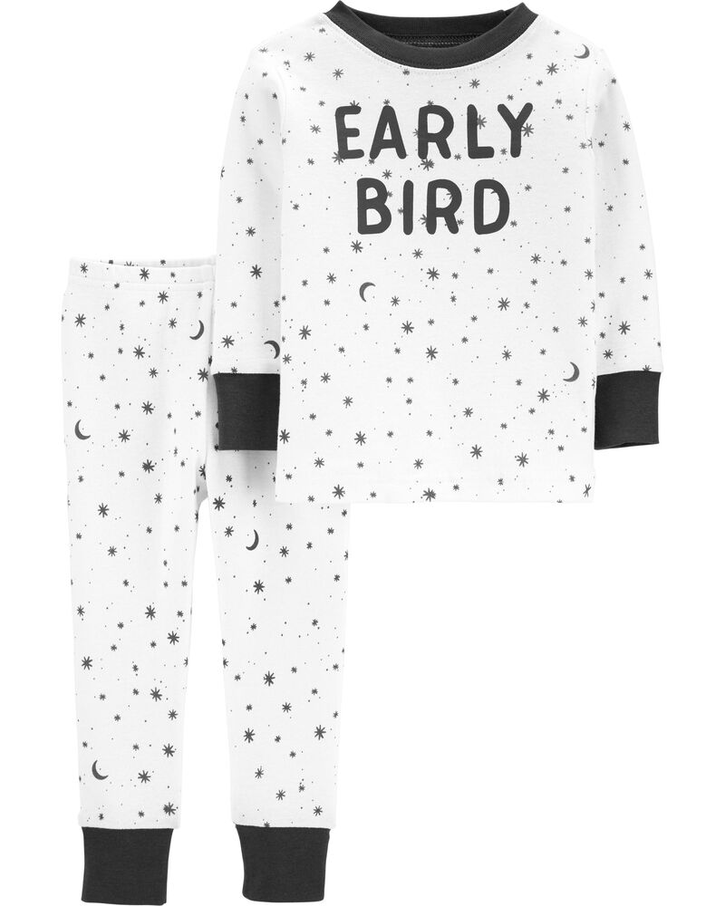 2 Piece Early Bird Snug Fit Cotton Pjs Carters Com