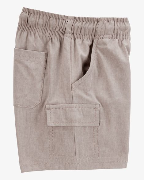  Product image 3 of Toddler Everyday Active Shorts - Taupe