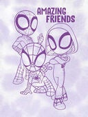Purple - Toddler Spidey and Friends Tee, Selected