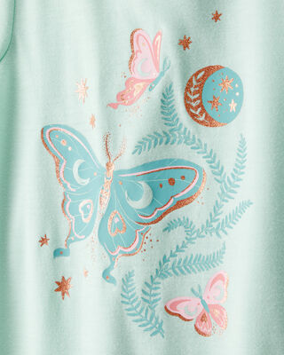 Product image 2 of Kid 2-Pack Butterfly Moons Nightgowns
