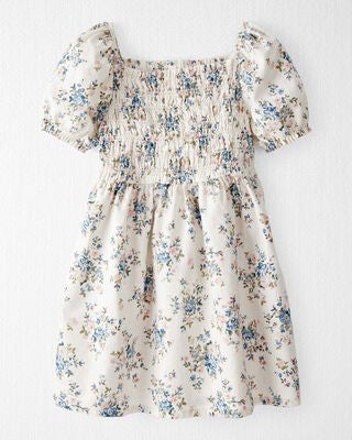 Product image 1 of Toddler Floral-Print Dress Made with Organic Cotton