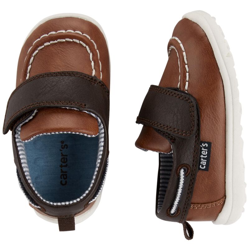 Brown Baby Every Step Boat Shoes