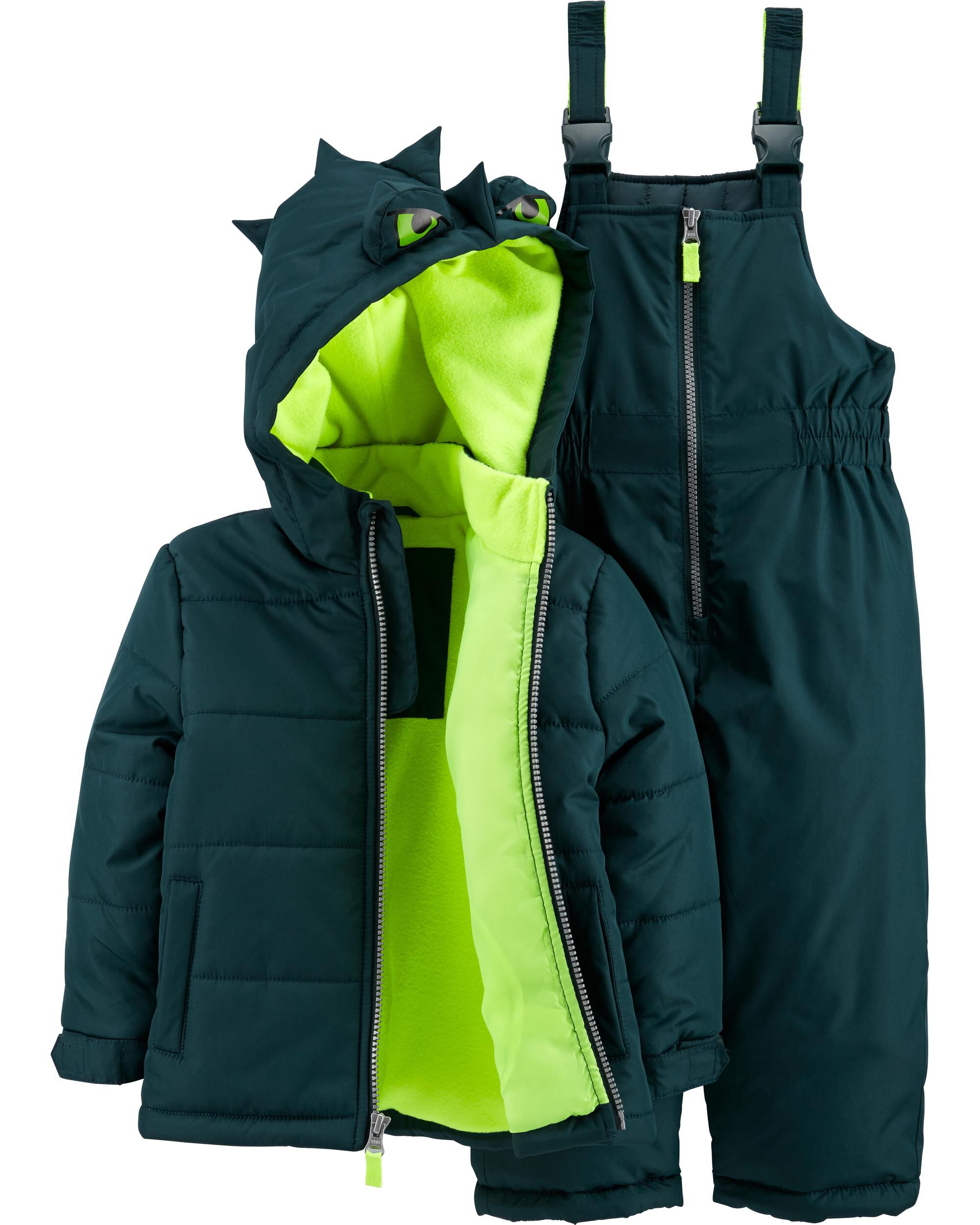 carter's snow bib and jacket