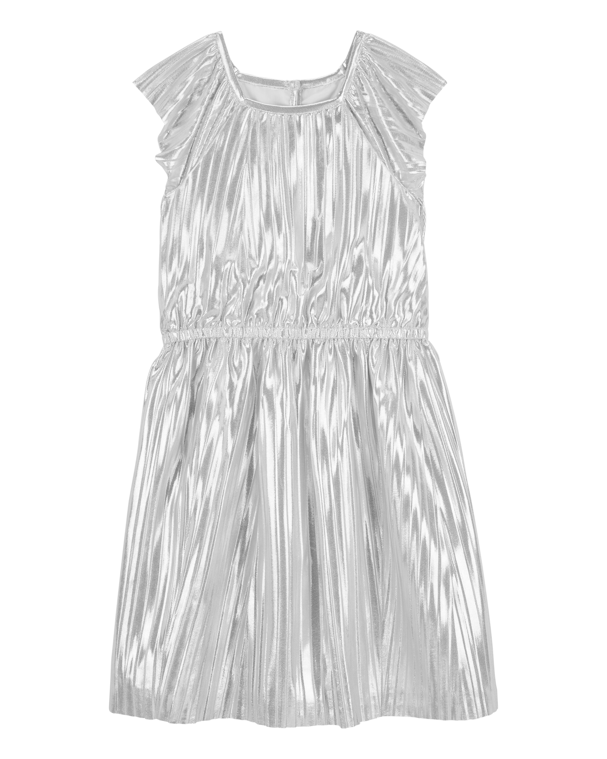 ワンピース laubeblanc Flare pleats Dress silvergray Flare pleats Dress – L'AUBE BLANC