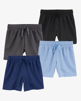 Product image 1 of Toddler 4-Pack Active Mesh Shorts