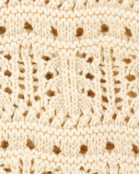  Product image 2 of Baby Pointelle Cardigan - Cream
