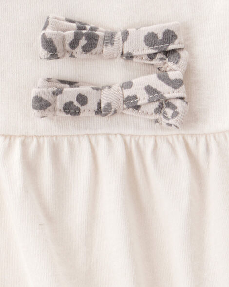 Product image 3 of Baby 2-Piece Long-Sleeve Bodysuit & Pull-On Leopard Pants