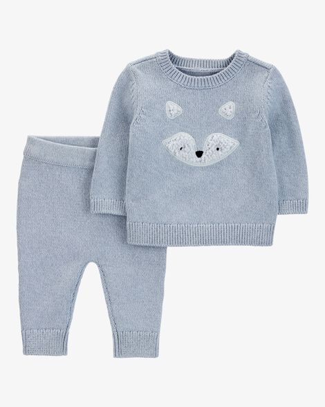  Product image 1 of Baby 2-Piece Fox Pullover & Jogger Set