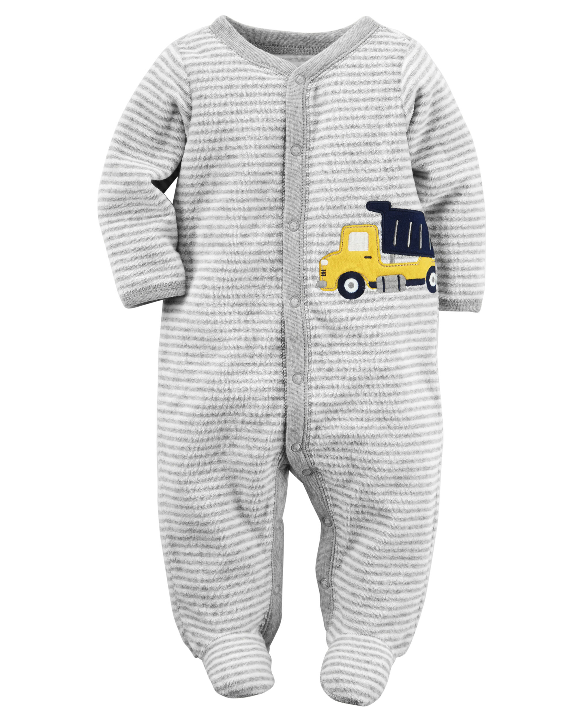 Terry Snap Up Sleep Play Carters Com
