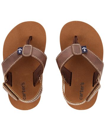 Toddler Boy Shoes Sizes 4 12 Flip Flops Carter S Free Shipping
