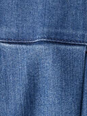 Navy - Kid Pull-On Pleated Denim Skort - 70s Blue Wash, Selected