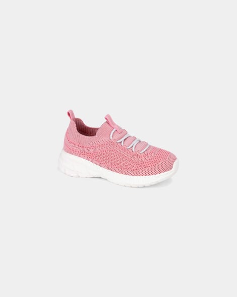 toddler girl athletic sneakers - pink