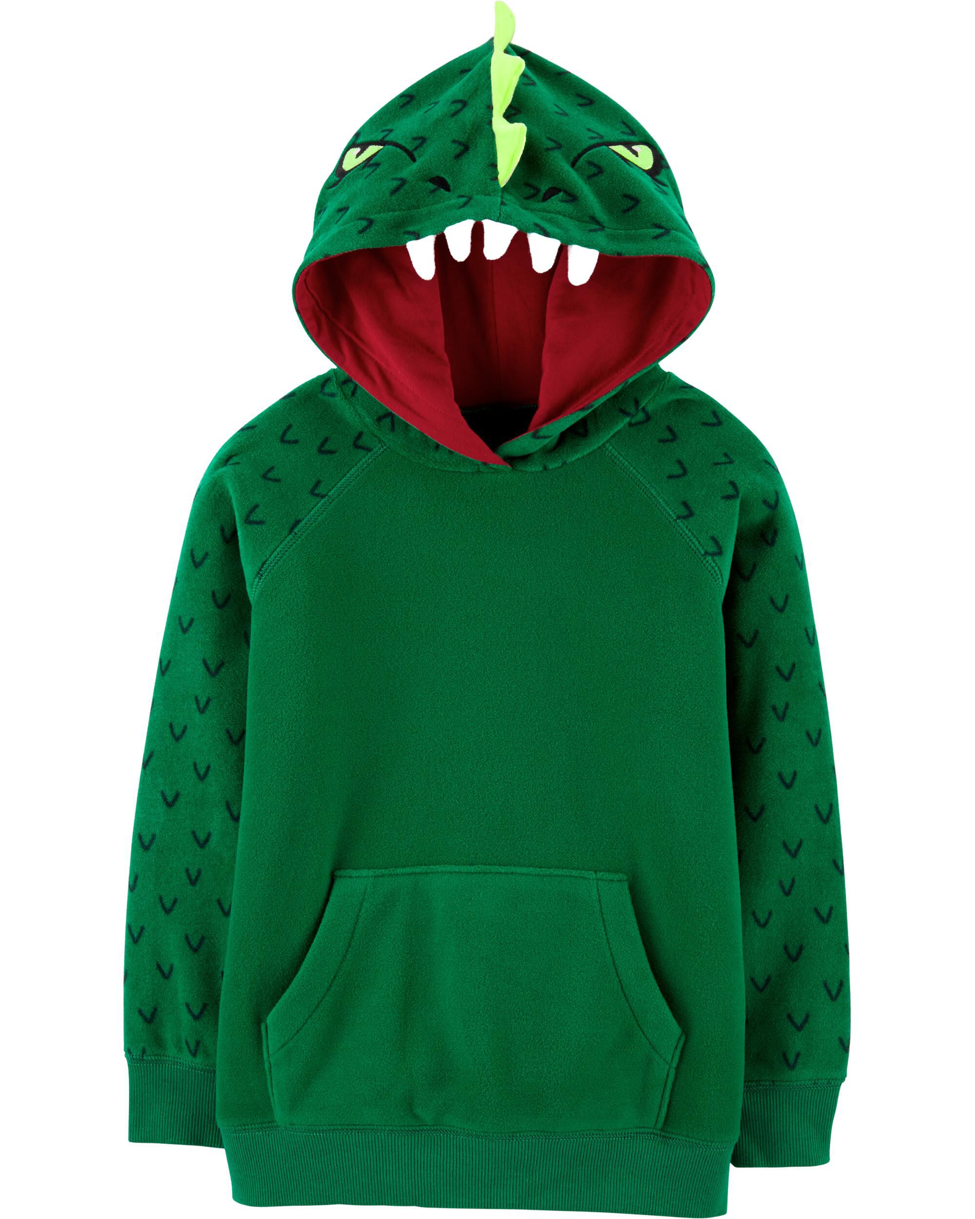 Carters dinosaur hoodie clearance