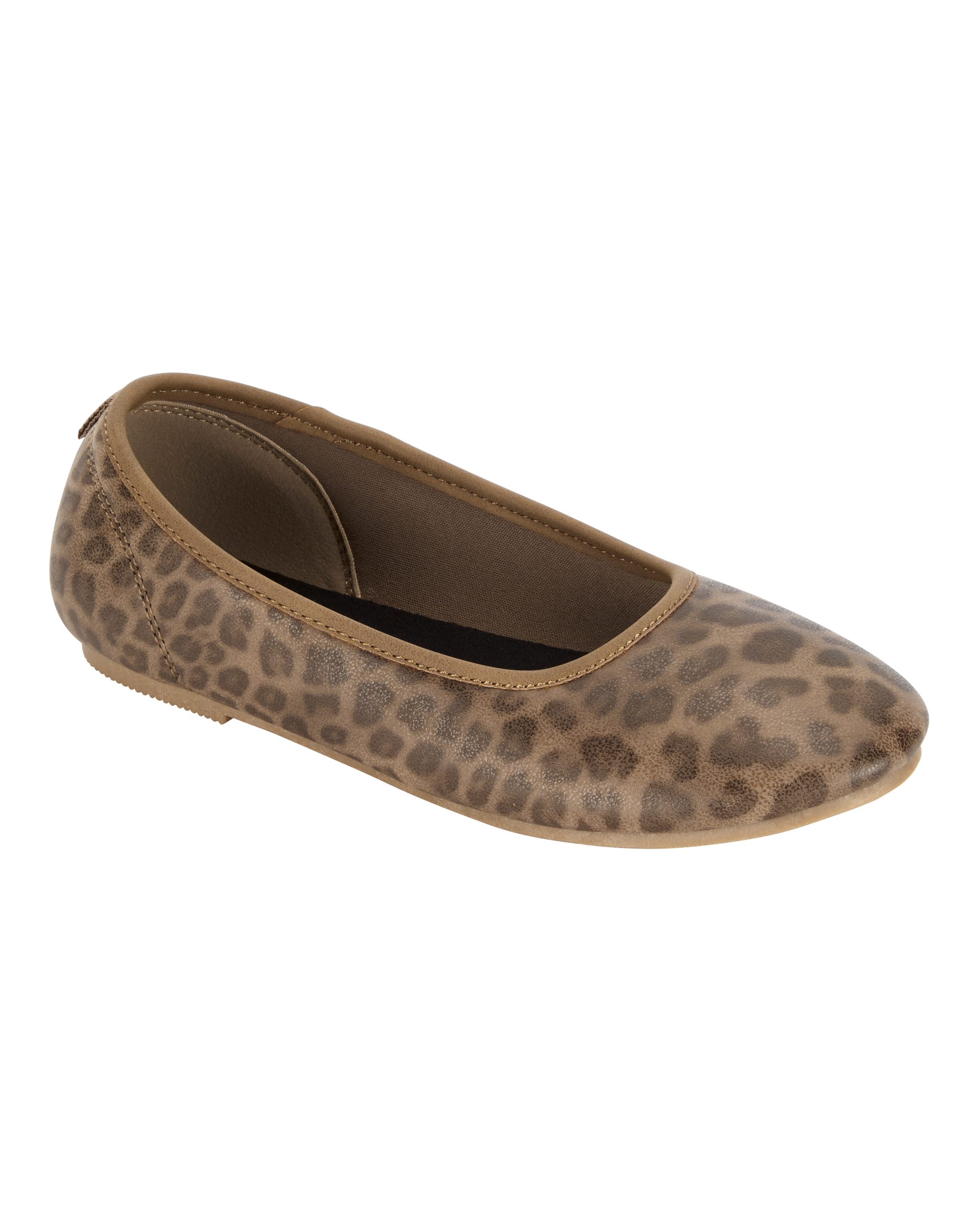 Kid Leopard Ballet Flats