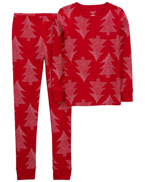  Product image 1 of Kid 2-Piece Christmas Tree 100% Snug Fit Cotton Pajamas