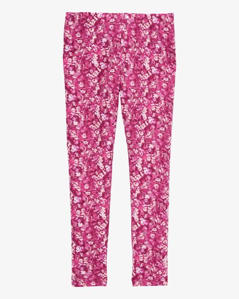 Product image 2 of Kid Floral Knit Leggings - Floral
