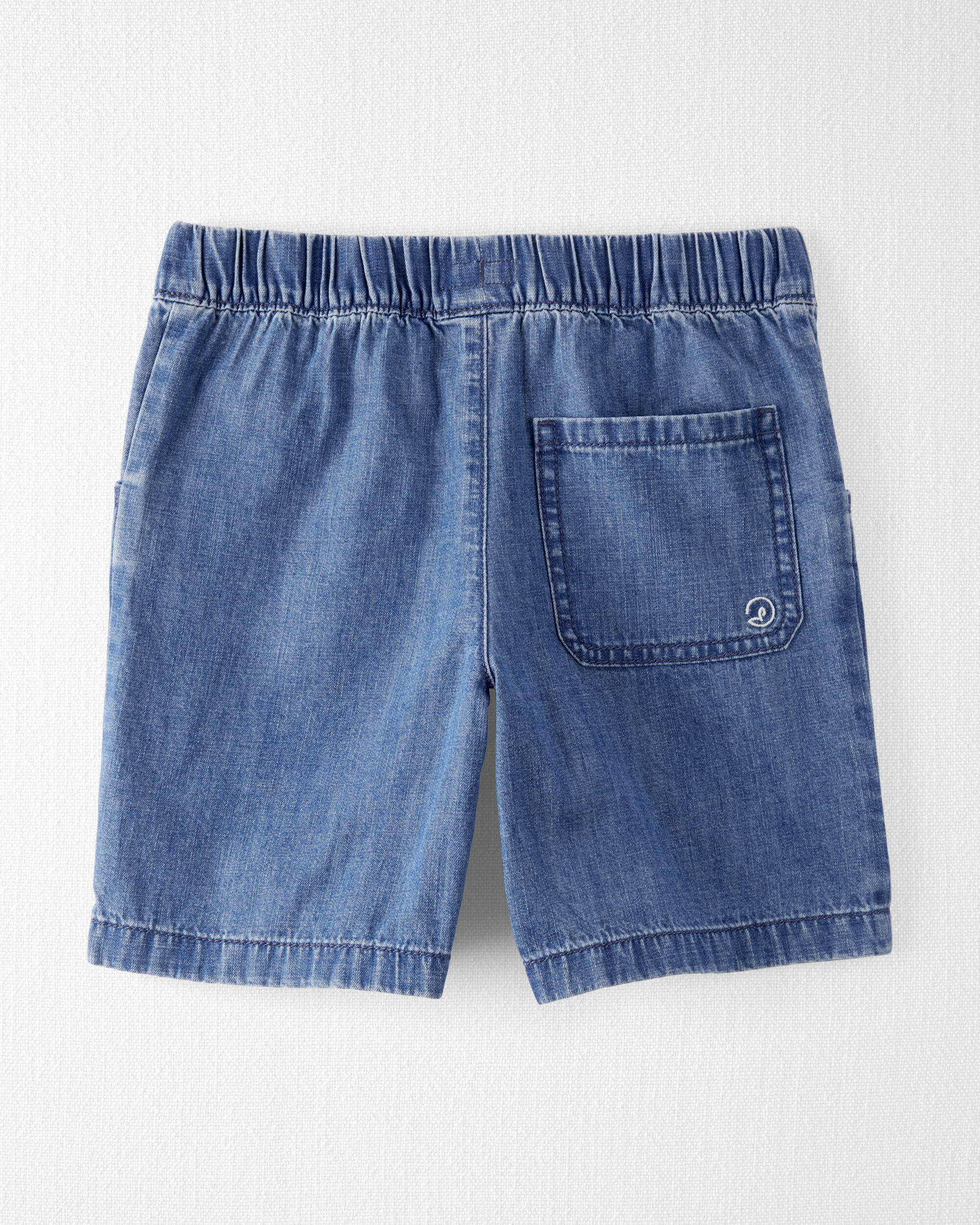 Kid Organic Cotton Chambray Shorts - Little Planet | Carter's