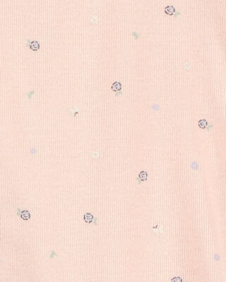 Product image 2 of Baby 3-Piece Chambray Outfit Set - Chambray/Pink