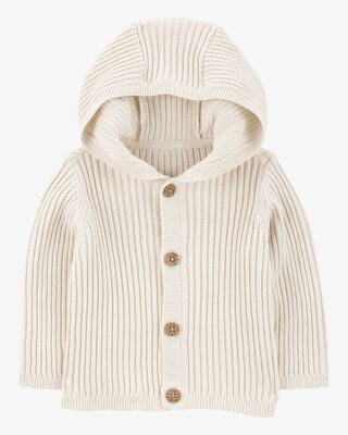Product image 1 of Baby Sweater Knit Cardigan - Ivory