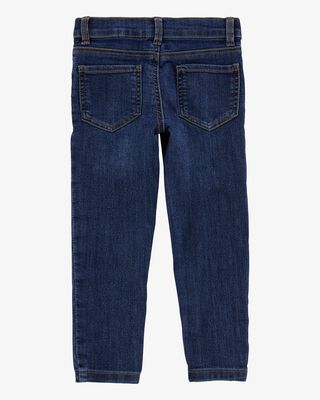 Product image 2 of Toddler Dark Blue Wash Super Skinny-Leg Jeans