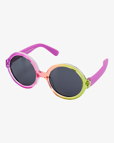 ombré round sunglasses