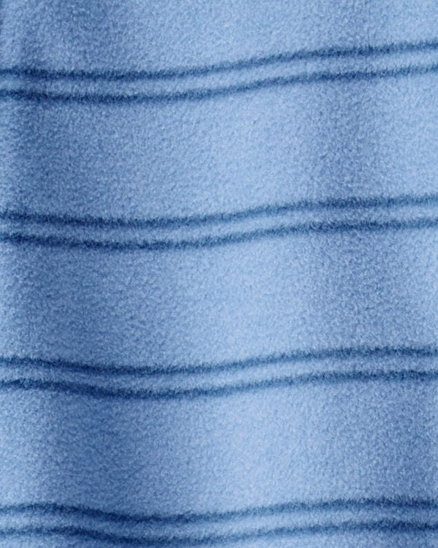 Product image 2 of Toddler 1-Piece Striped Fleece Footie Pajamas - Blue