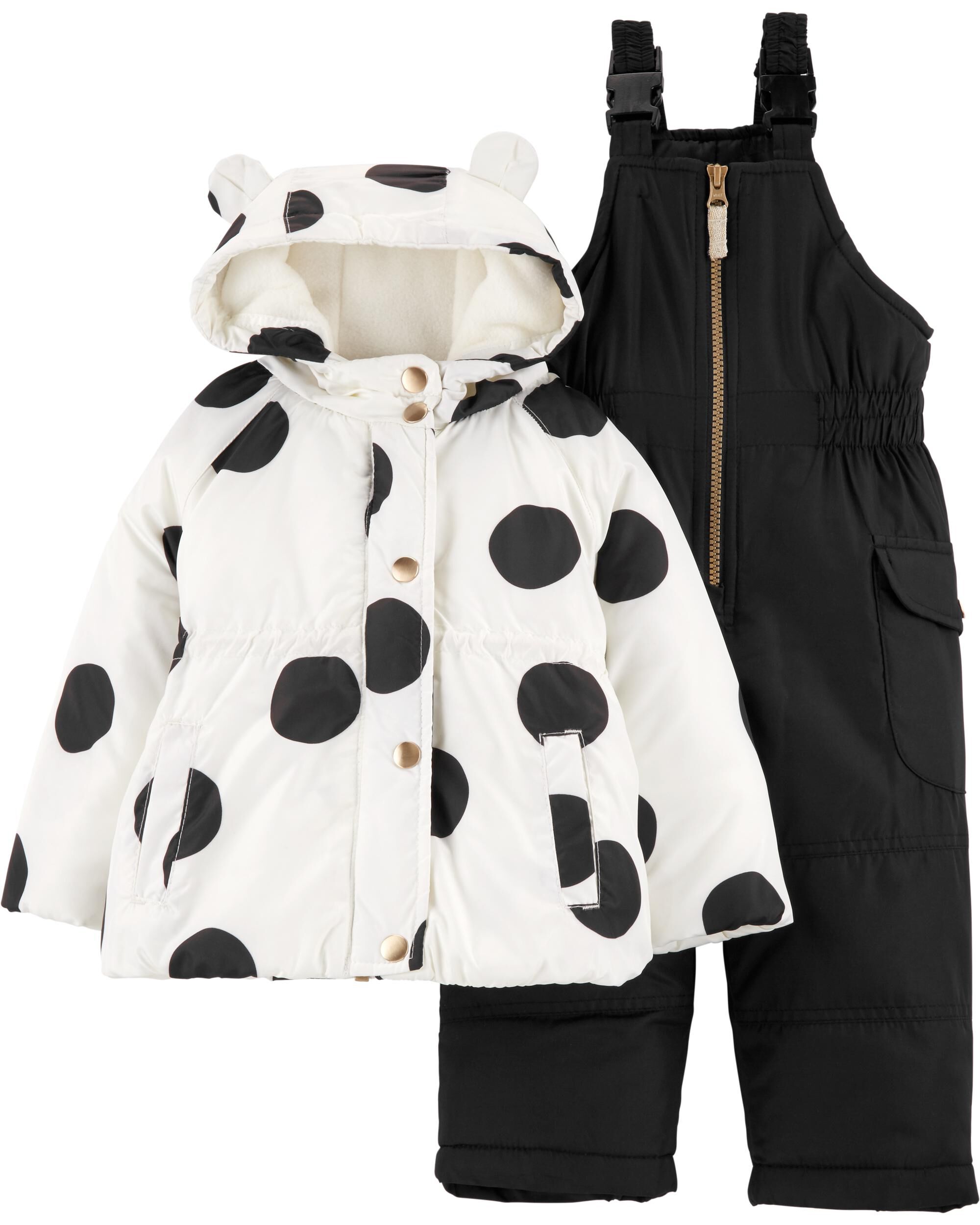 carters one piece snow suit