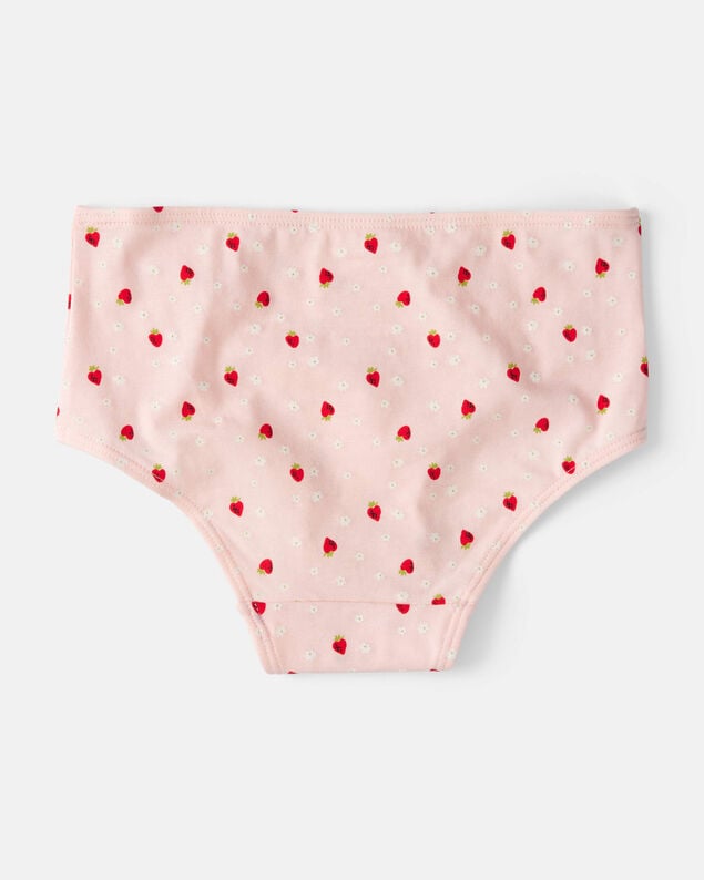 Product image 2 of Kid 10-Pack Strawberry Brief Stretch Cotton Undies