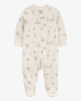 Product image 1 of Baby Goose 2-Way Zip Thermal Sleep & Play Pajamas