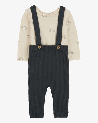 Product image 1 of Baby 2-Piece Bodysuit & Sweater Coveralls
