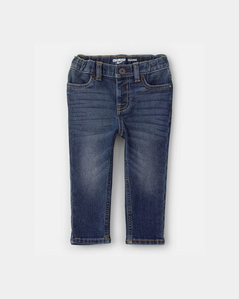 Baby Faded Blue Wash Classic Jeans