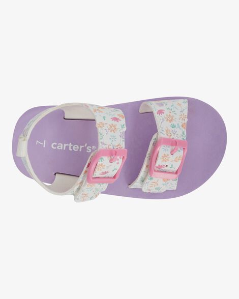  Product image 4 of Toddler Casual Floral Sandals - Pink/White