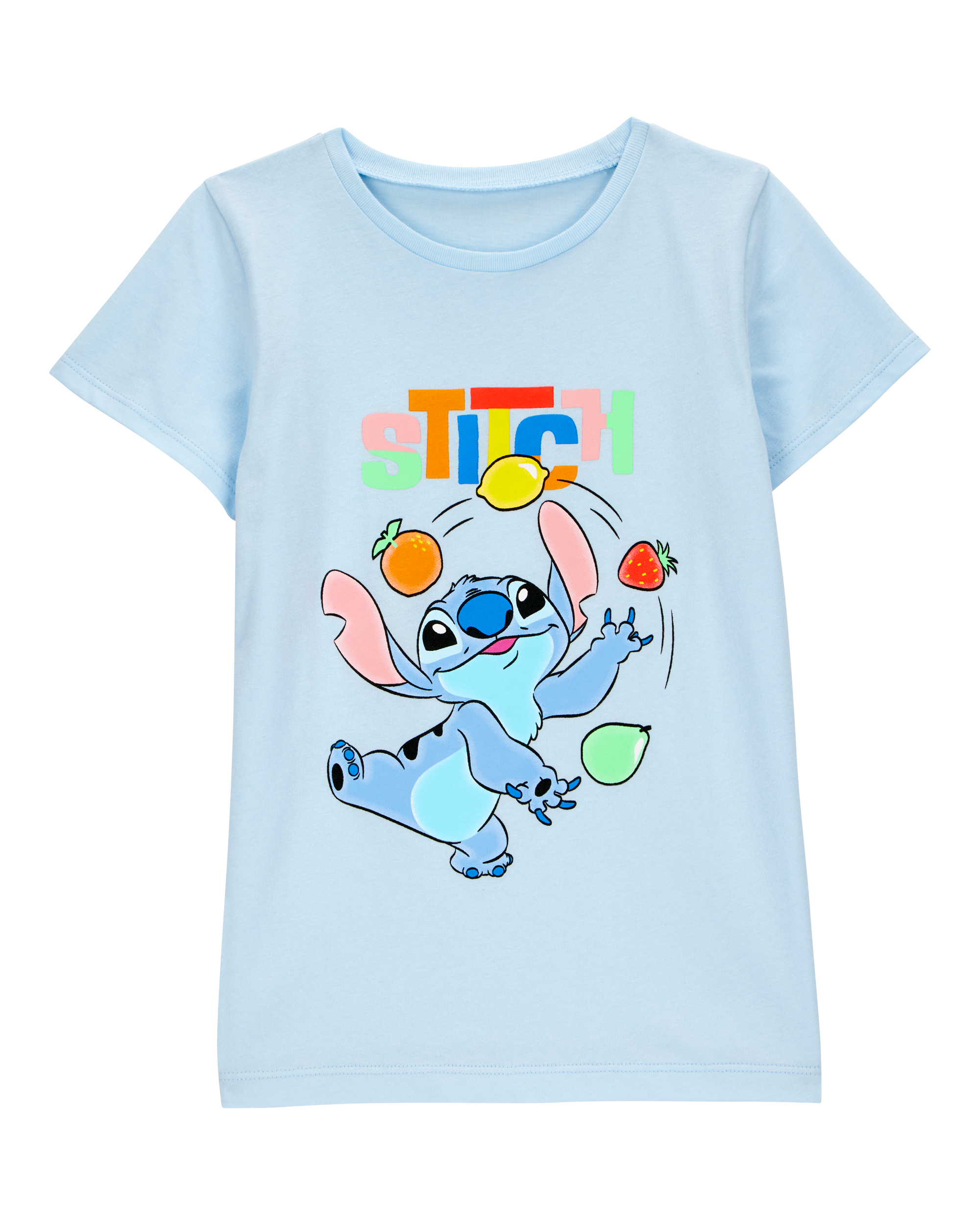 Girls Disney© Lilo & Stitch Short-Sleeve Graphic Tee - Blue